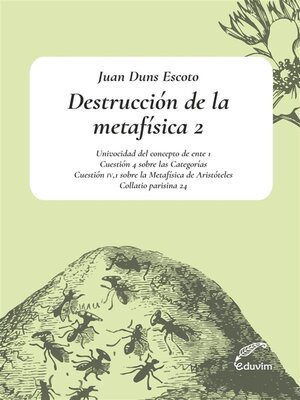 cover image of Destrucción de la metafìsica II